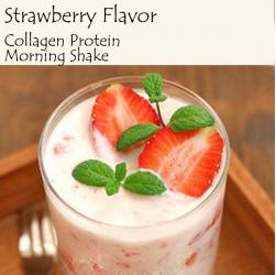 Fish Collagen Protein Morning Shake (Strawberry Flavor)