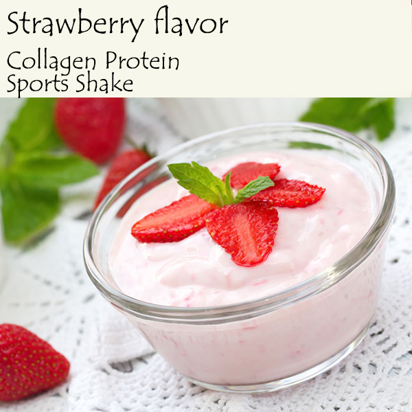 Fish Collagen Protein Sports Shake (Strawberry Flavor)
