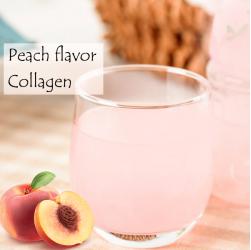 Peach Bovine Collagen Solid Drink