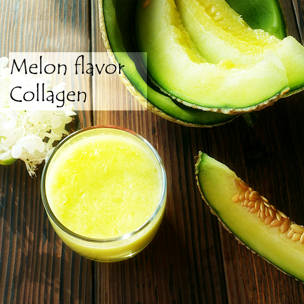 Melon Flavor Bovine Collagen Solid Drink