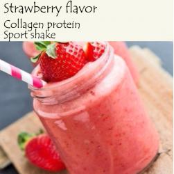 Bovine Collagen Protein Sports Shake (Strawberry)